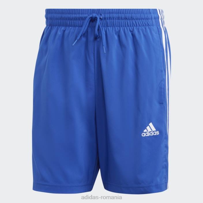 Adidas pantaloni scurți albastru aeroready essentials chelsea cu 3 dungi bărbați albastru alb 2JBN13361