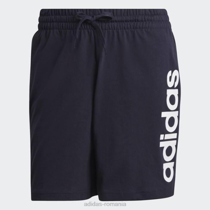 Adidas pantaloni scurți cu logo liniar aeroready essentials ink adidas bărbați cerneală/alb 2JBN7098