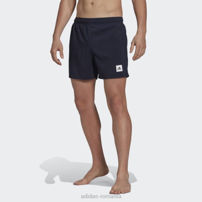 Adidas pantaloni scurți de baie solidi de lungime scurtă, cerneală bărbați cerneală 2JBN13225