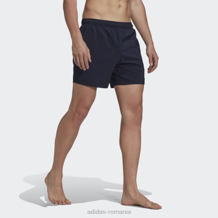 Adidas pantaloni scurți de baie solidi de lungime scurtă, cerneală bărbați cerneală 2JBN13225