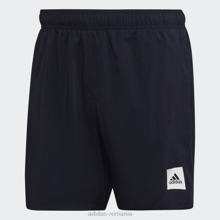 Adidas pantaloni scurți de baie solidi de lungime scurtă, cerneală bărbați cerneală 2JBN13225