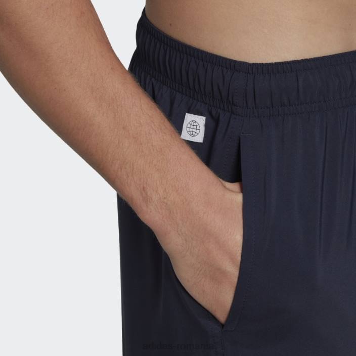 Adidas pantaloni scurți de baie solidi de lungime scurtă, cerneală bărbați cerneală 2JBN13225
