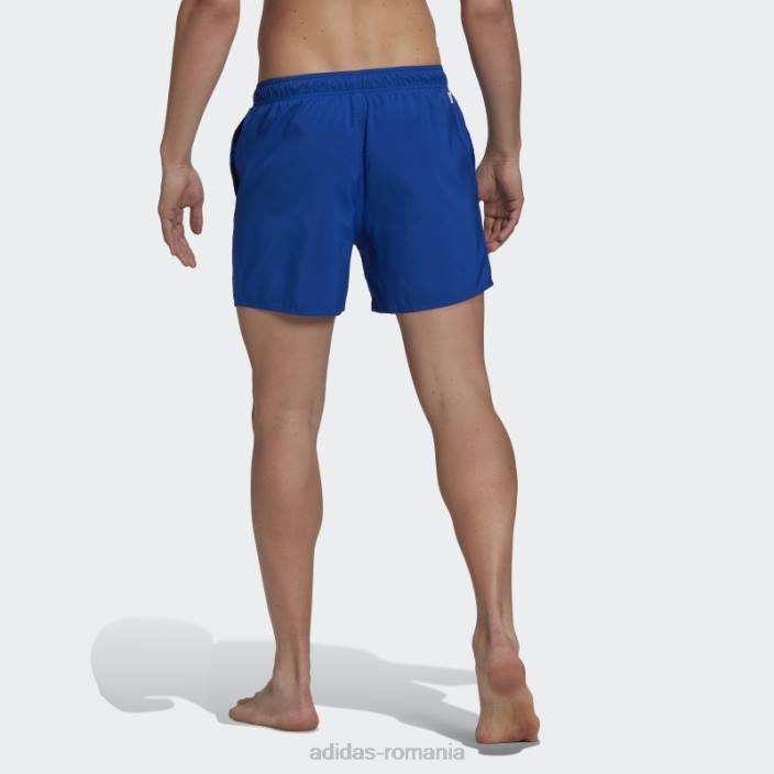 Adidas pantaloni scurți de baie uni de lungime scurtă albastru regal bărbați albastru regal 2JBN13307