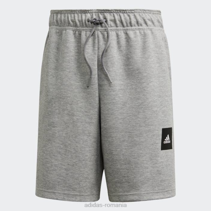 Adidas pantaloni scurți de stadion must have gri mediu bărbați gri mediu 2JBN3656
