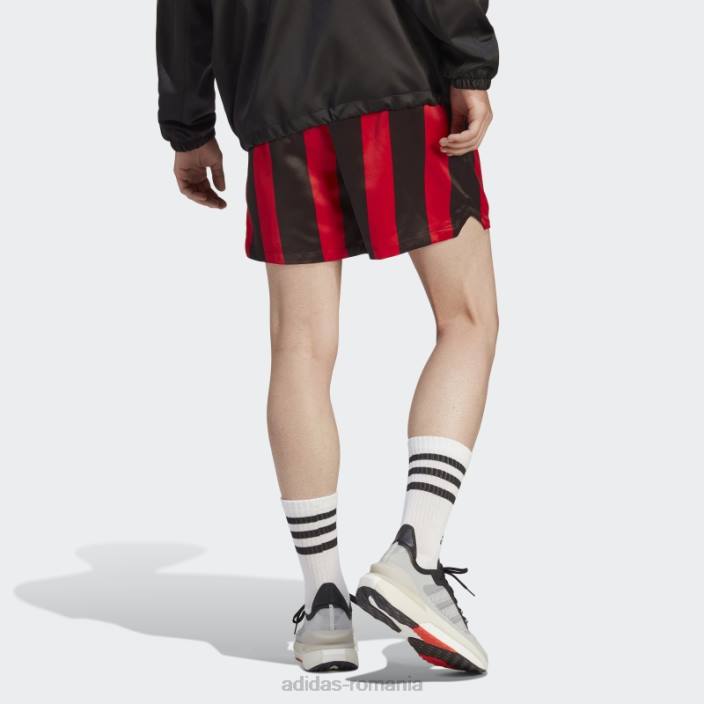 Adidas pantaloni scurți din satin stacojiu adidas bărbați stacojiu 2JBN5076
