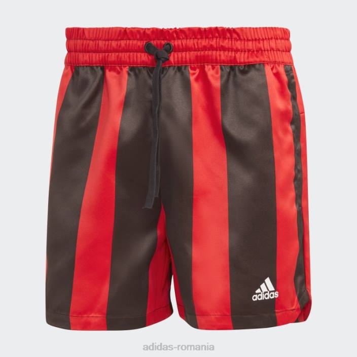 Adidas pantaloni scurți din satin stacojiu adidas bărbați stacojiu 2JBN5076