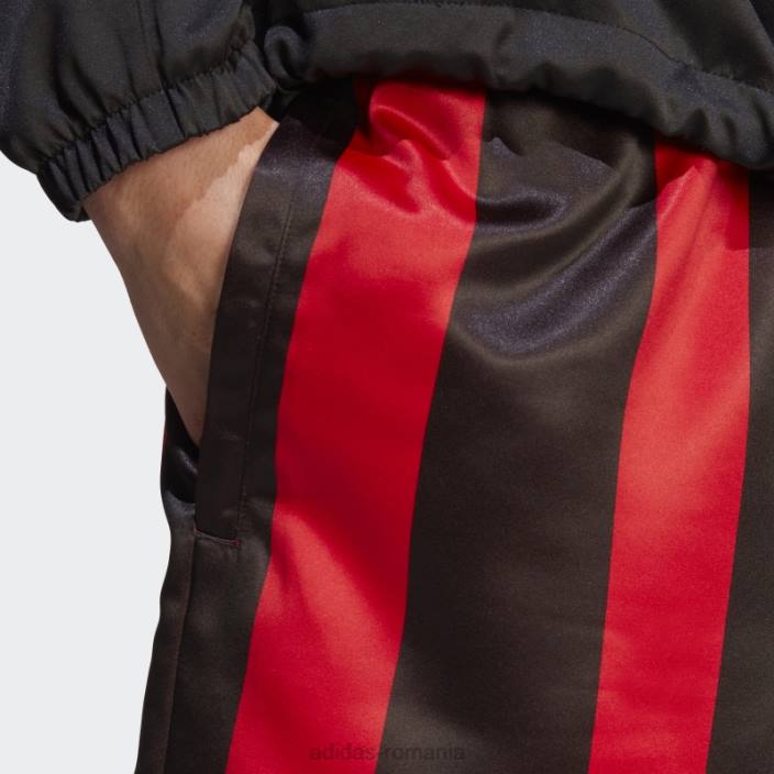 Adidas pantaloni scurți din satin stacojiu adidas bărbați stacojiu 2JBN5076