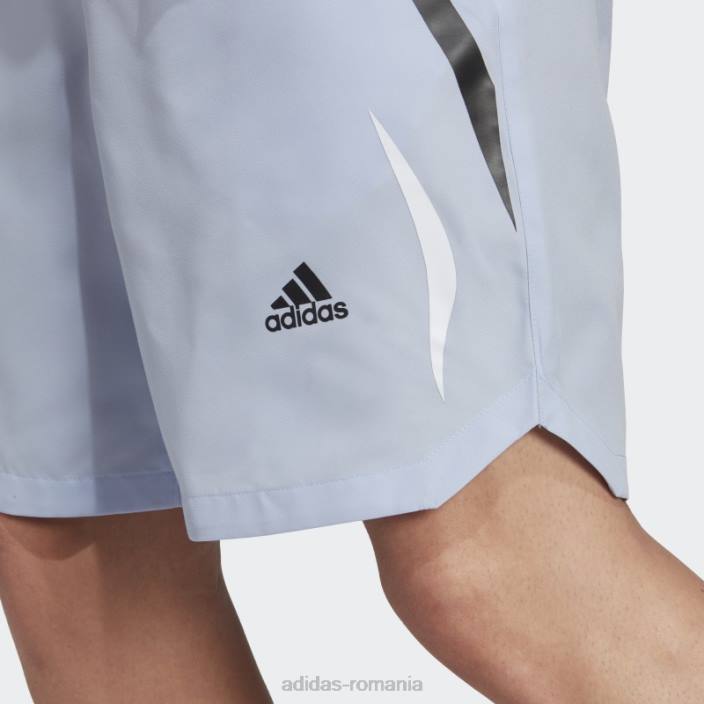 Adidas pantaloni scurți țesuți cu bloc de culoare albastru albastru bărbați albastru zori/negru 2JBN5831