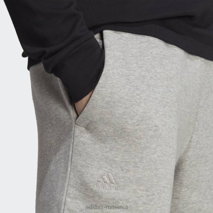 Adidas pantaloni scurți grafici din lână gri mediu all szn bărbați gri mediu 2JBN5795
