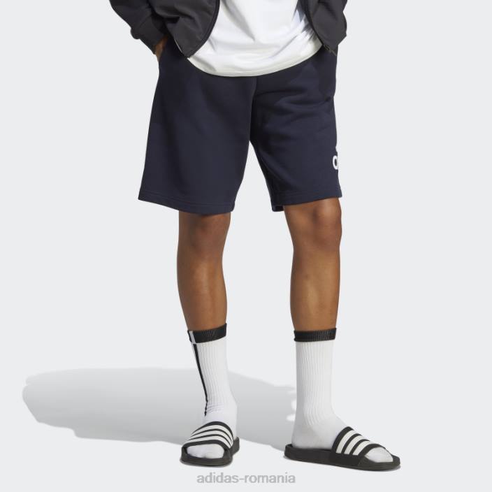 Adidas pantaloni scurți ink essentials logo mare french terry bărbați cerneală 2JBN5867