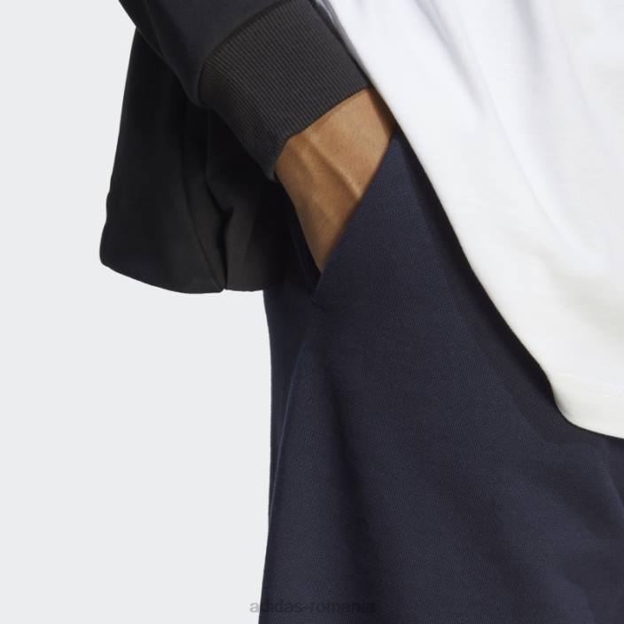 Adidas pantaloni scurți ink essentials logo mare french terry bărbați cerneală 2JBN5867