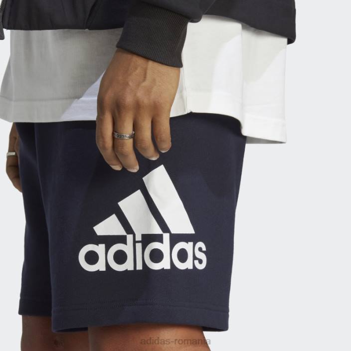 Adidas pantaloni scurți ink essentials logo mare french terry bărbați cerneală 2JBN5867