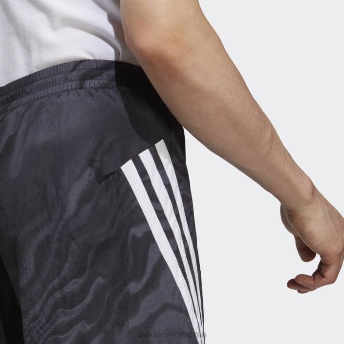 Adidas pantaloni scurți negru cu imprimeu cu iconițe viitoare bărbați negru 2JBN5600