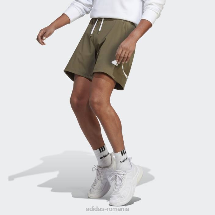 Adidas pantaloni scurți pentru 4 zile de joc cu design olive bărbați măsline 2JBN5062