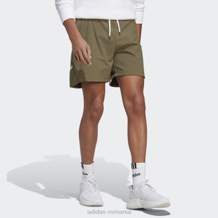 Adidas pantaloni scurți pentru 4 zile de joc cu design olive bărbați măsline 2JBN5062