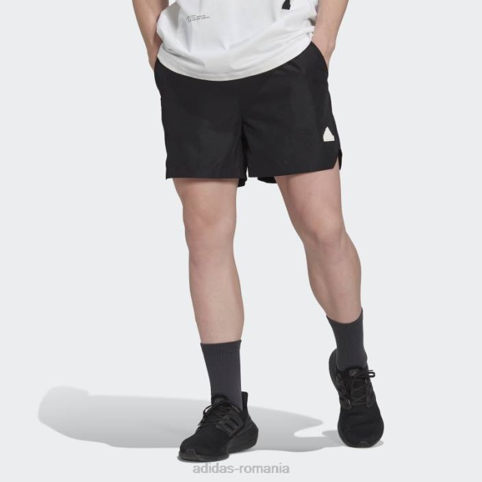 Adidas pantaloni scurți tech negru fashion bărbați negru 2JBN968