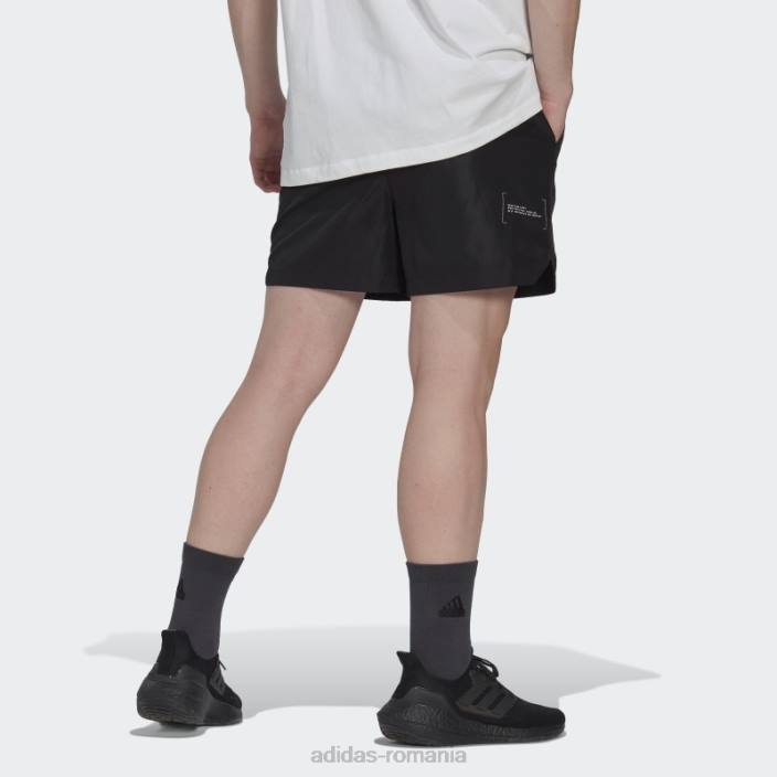 Adidas pantaloni scurți tech negru fashion bărbați negru 2JBN968