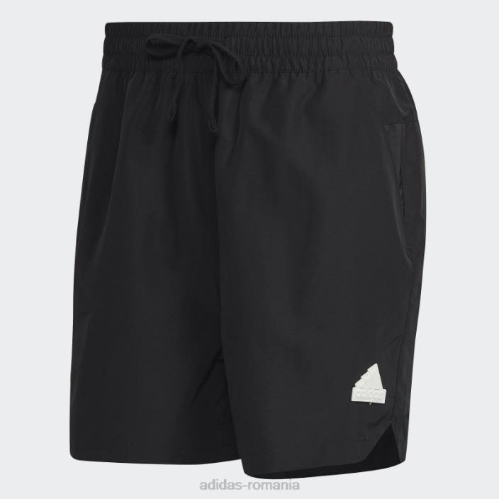 Adidas pantaloni scurți tech negru fashion bărbați negru 2JBN968