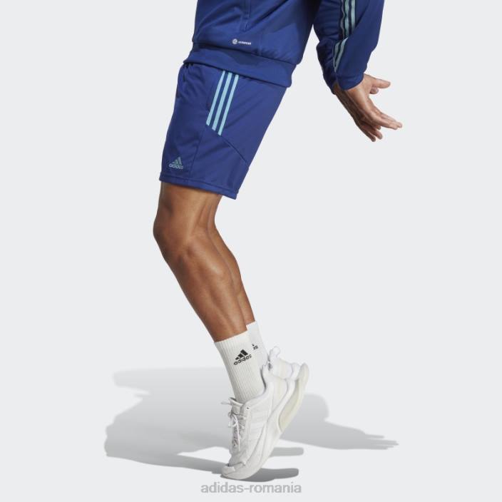 Adidas pantaloni scurți tiro victory blue stylish bărbați albastru victorie 2JBN4956