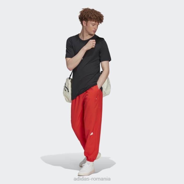 Adidas pantaloni tesuti la moda rosie bărbați roșu 2JBN1081