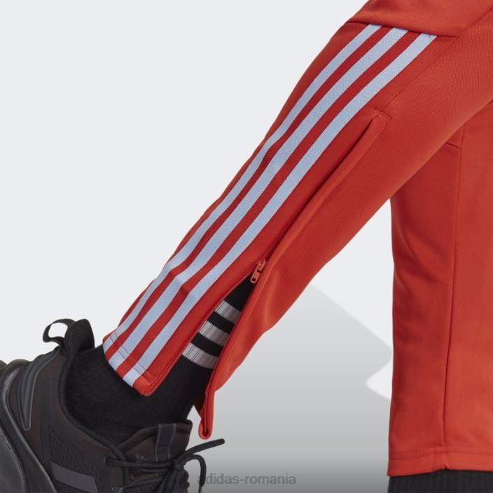 Adidas pantaloni tiro roșii bărbați zori roșu/albastru 2JBN6041