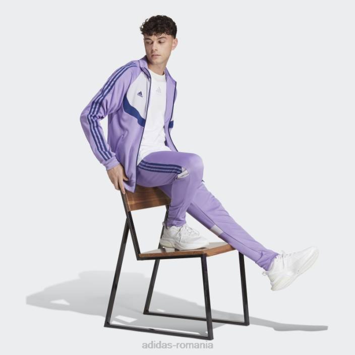 Adidas pantaloni violet tiro bărbați violet 2JBN5728