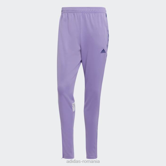 Adidas pantaloni violet tiro bărbați violet 2JBN5728