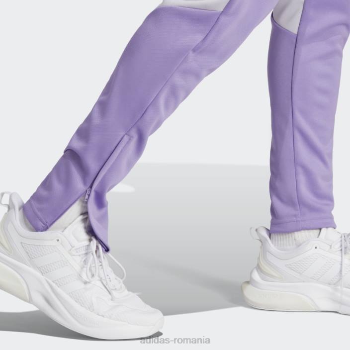 Adidas pantaloni violet tiro bărbați violet 2JBN5728
