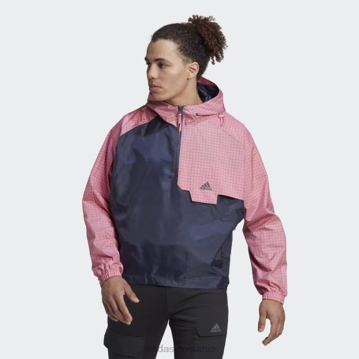 Adidas parca de vant x-city roz bărbați roz/marine 2JBN15002