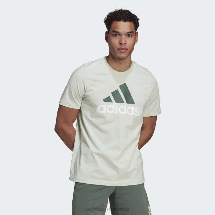Adidas tricou cu logo mare essentials verde adidas bărbați oxid verde/verde 2JBN7080