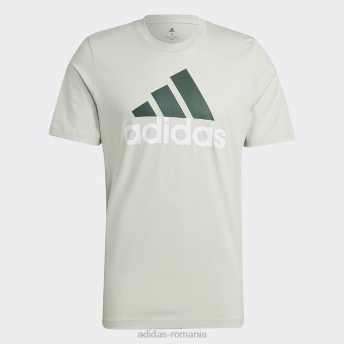 Adidas tricou cu logo mare essentials verde adidas bărbați oxid verde/verde 2JBN7080