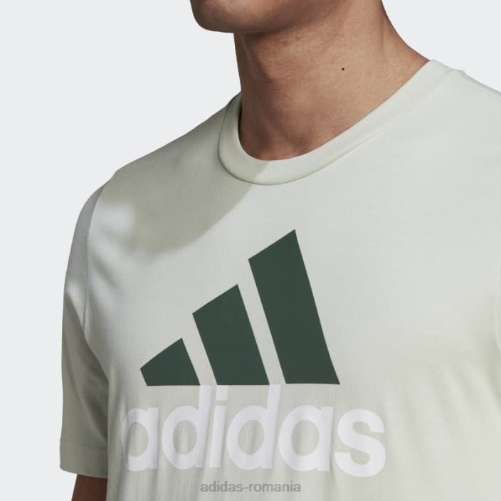 Adidas tricou cu logo mare essentials verde adidas bărbați oxid verde/verde 2JBN7080
