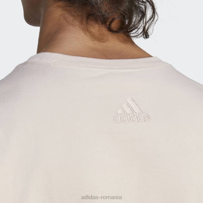 Adidas tricou cu mânecă lungă taupe essentials bărbați taupe 2JBN6196