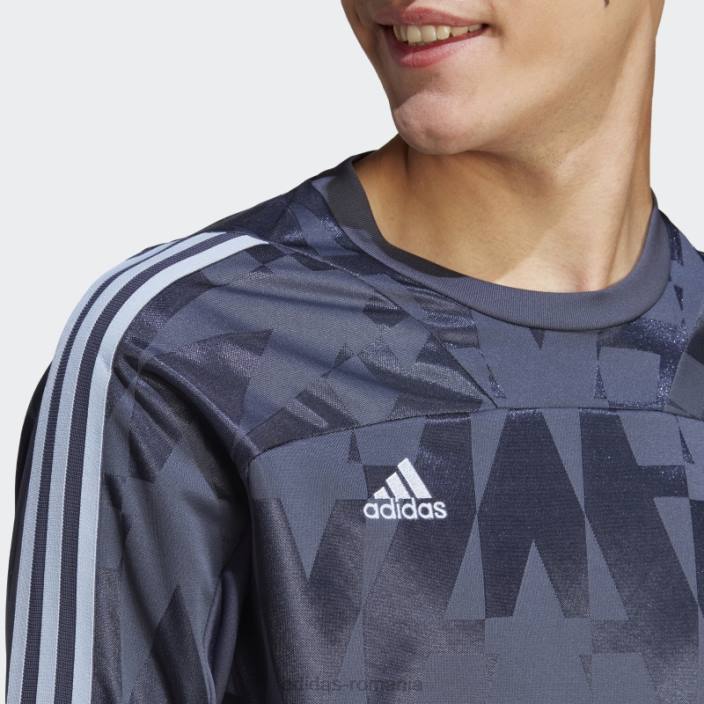 Adidas tricou cu mânecă lungă tiro bleumarin bărbați zori bleumarin/albastru 2JBN5768