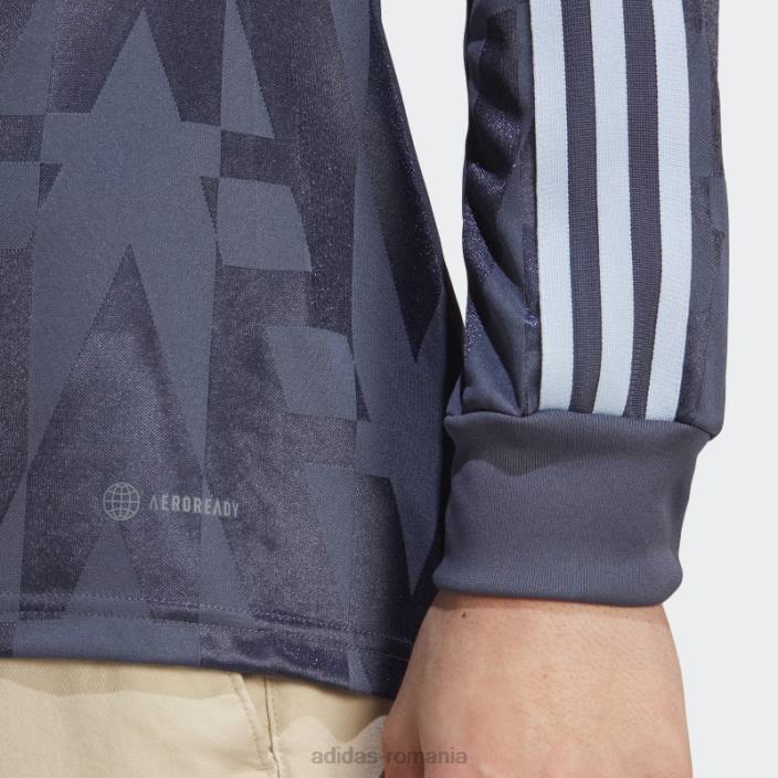 Adidas tricou cu mânecă lungă tiro bleumarin bărbați zori bleumarin/albastru 2JBN5768