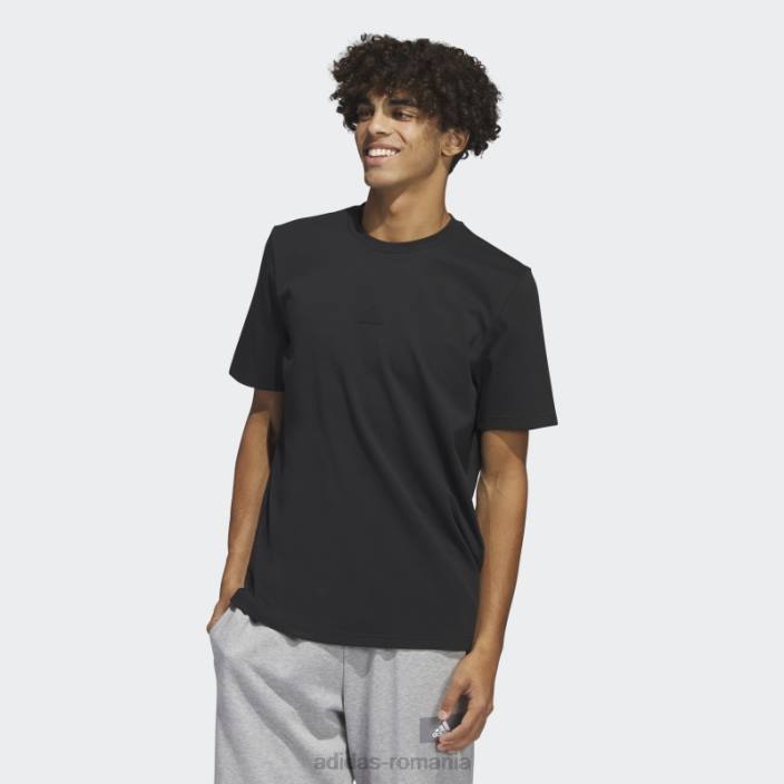 Adidas tricou cu mânecă scurtă grafică future icons fashion negru bărbați negru 2JBN5810