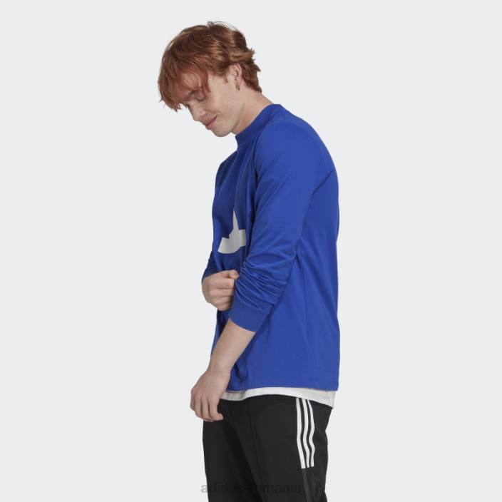 Adidas tricou cu maneca lunga albastru bărbați albastru 2JBN7346
