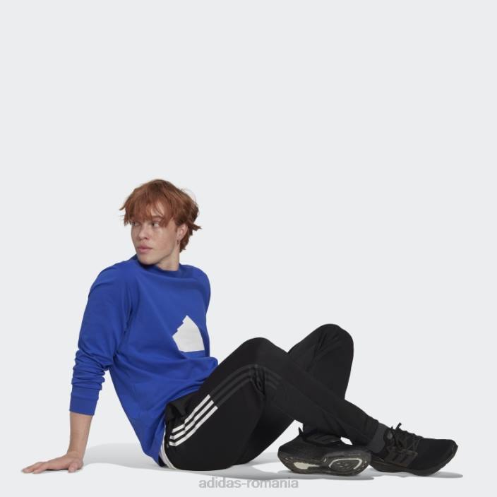 Adidas tricou cu maneca lunga albastru bărbați albastru 2JBN7346