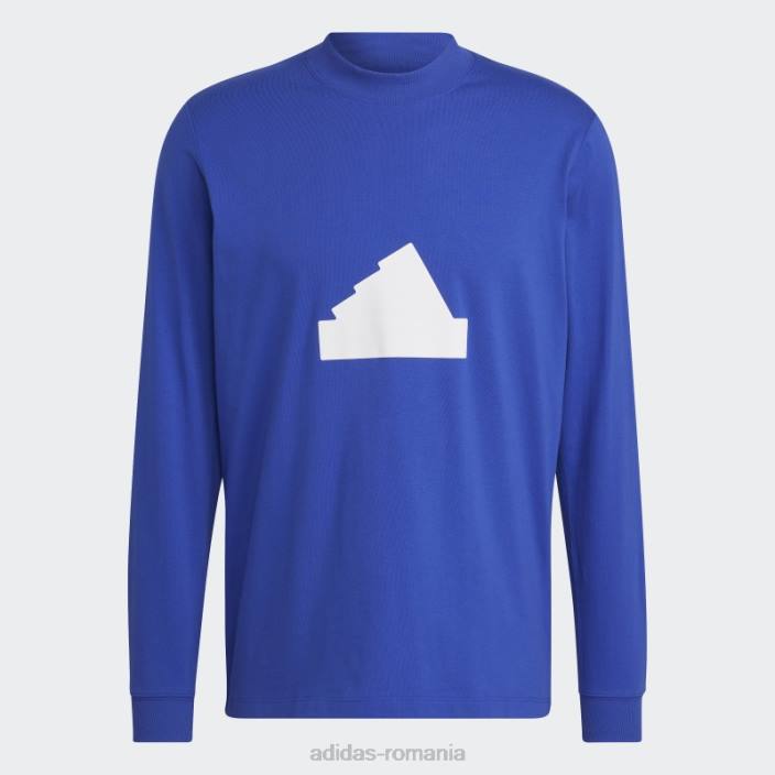 Adidas tricou cu maneca lunga albastru bărbați albastru 2JBN7346