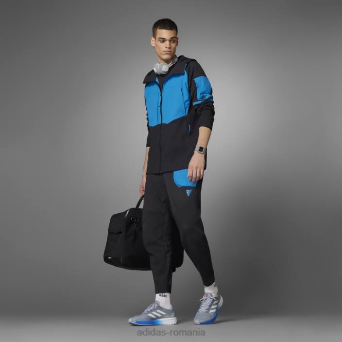 Adidas tricou d4m negru bărbați negru/albastru șoc 2JBN15260
