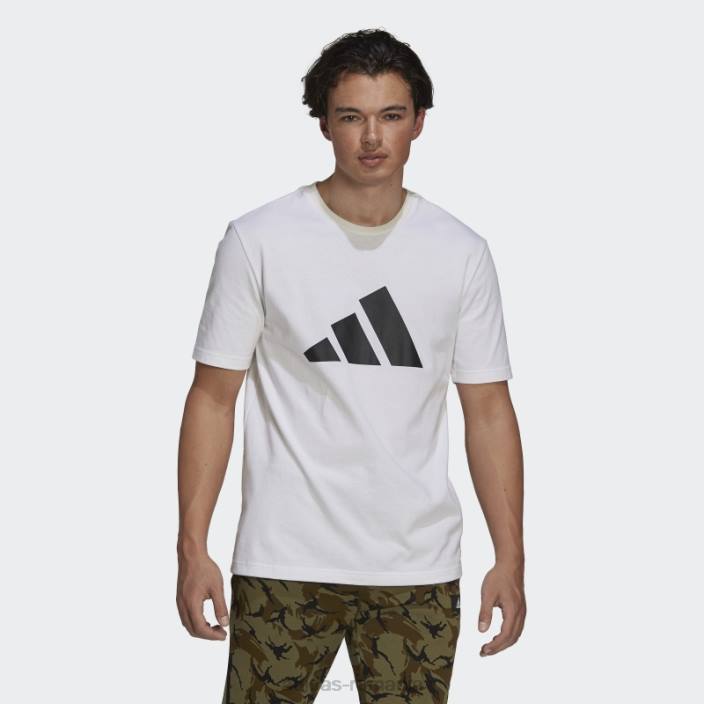 Adidas tricou grafic logo icons viitor alb bărbați alb 2JBN6032