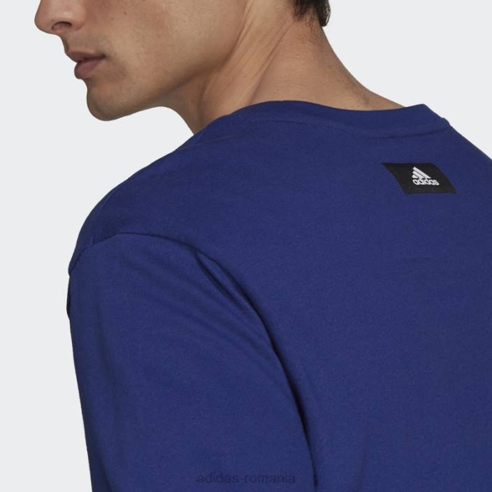 Adidas tricou grafic logo icons viitor victorie albastru bărbați albastru victorie 2JBN6482