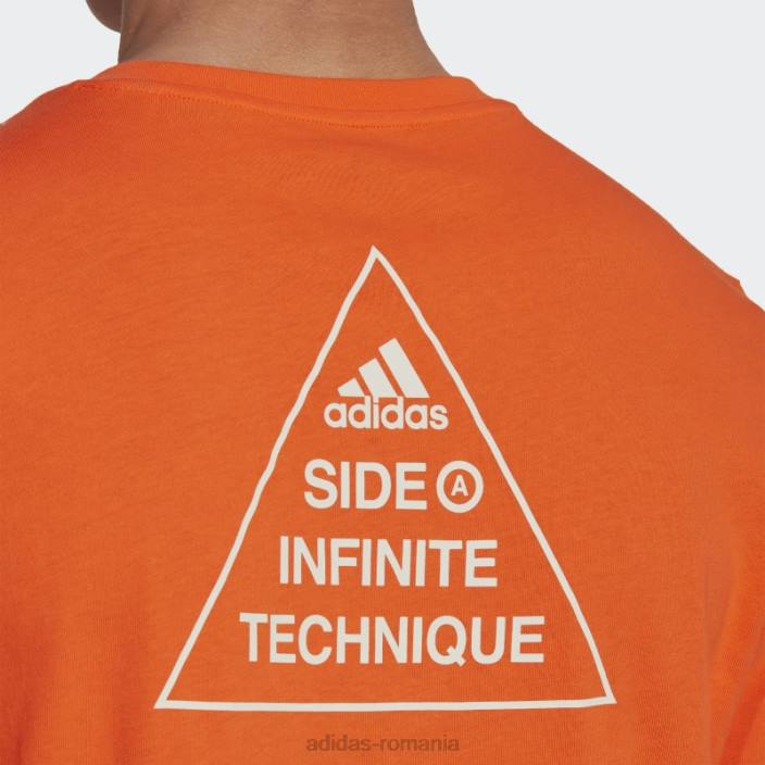 Adidas tricou grafic londra portocaliu adidas bărbați portocale 2JBN15144