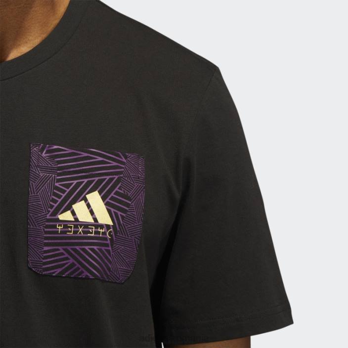 Adidas tricou grafic pantera neagră bărbați negru 2JBN7276