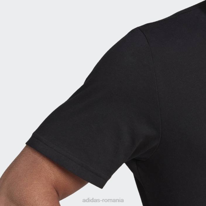 Adidas tricou grafic paris negru adidas bărbați negru 2JBN15126