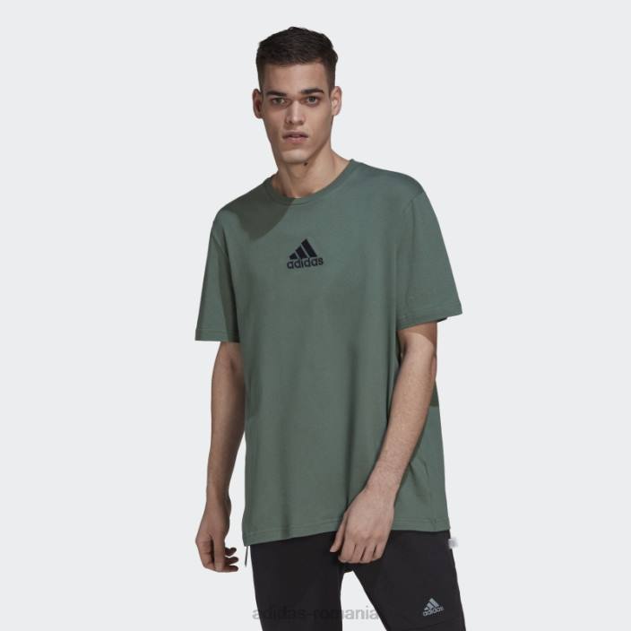 Adidas tricou grafic verde oxid natura adidas bărbați oxid verde 2JBN6855