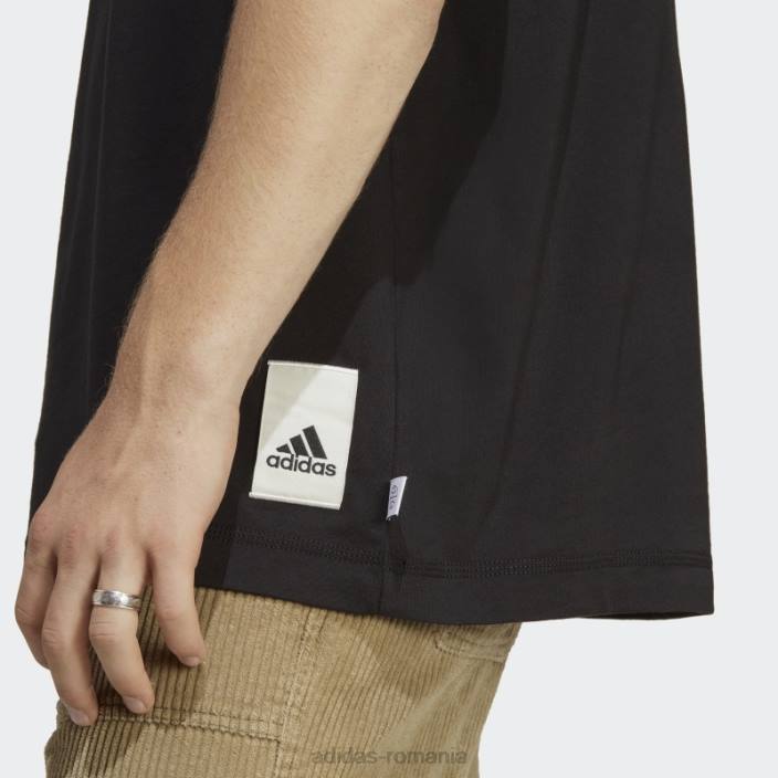 Adidas tricou negru adidas bărbați negru 2JBN5025