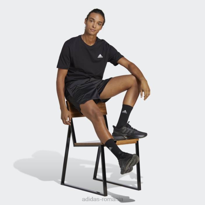 Adidas tricou negru cu logo mic brodat din tricou unic adidas bărbați negru 2JBN801