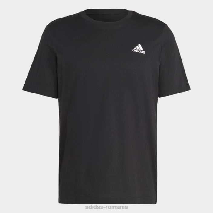 Adidas tricou negru cu logo mic brodat din tricou unic adidas bărbați negru 2JBN801