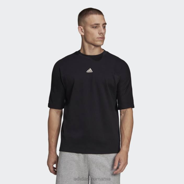 Adidas tricou negru studio adidas bărbați negru 2JBN6699